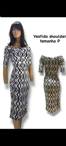 Vestido Shoulder Tamanho P