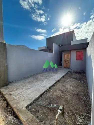 Lançamento no Ganchinho! Casa Nova com 2 Quartos a partir de R$ 359.900