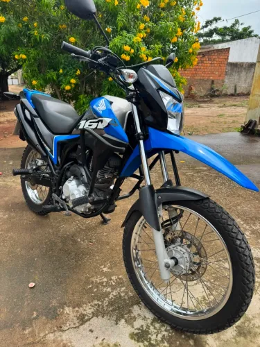 HONDA NXR 160 BROS ESDD 2020/2021 AZUL METÁLICO - IMPECÁVEL