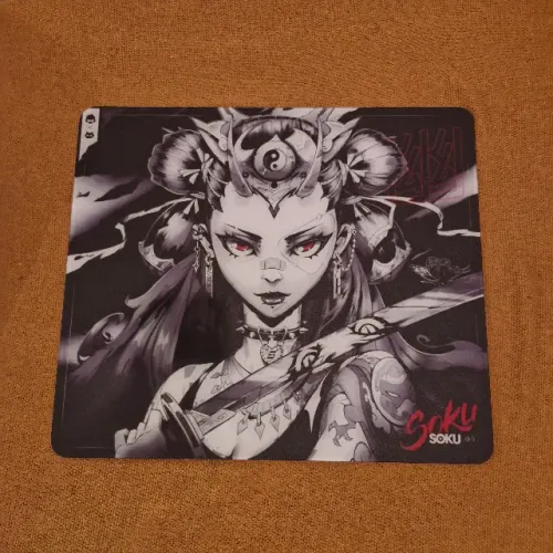 Mousepad SOKU Fujin Glasspad (Edição Limitada, Raro, Novo)