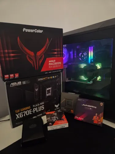 Kit X570 com 3600 e 16gb de ram