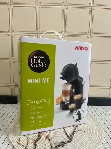 Cafeteira Dolce Gusto Mini Me Preta - RETIRAR NO KOBRASOL SÃO JOSÉ PAGAMENTO VIA PIX