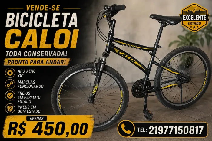 Bike Caloi - Conservada !!