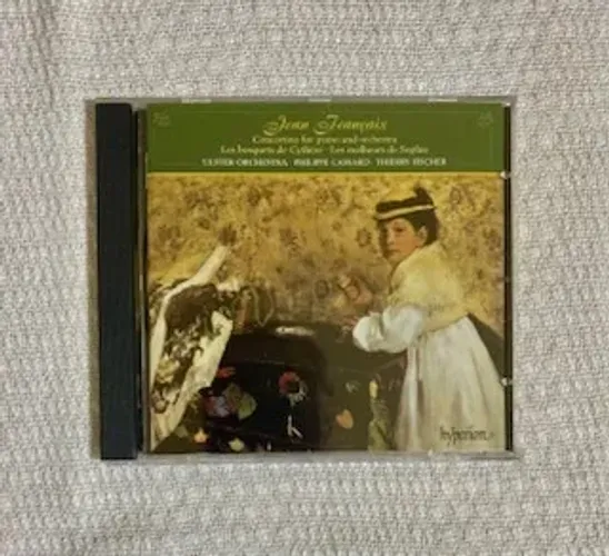 CD Jean Françaix (Concertino for piano and orchestra) Made in England
