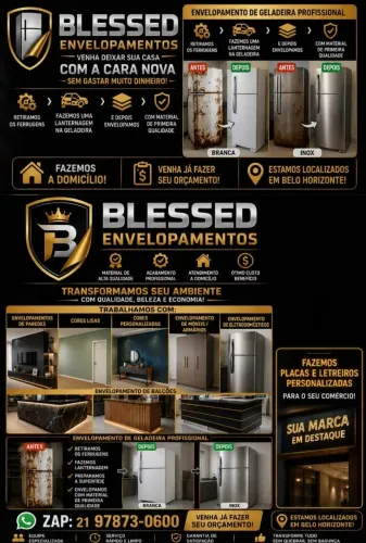 Blessed envelopamentos em geral