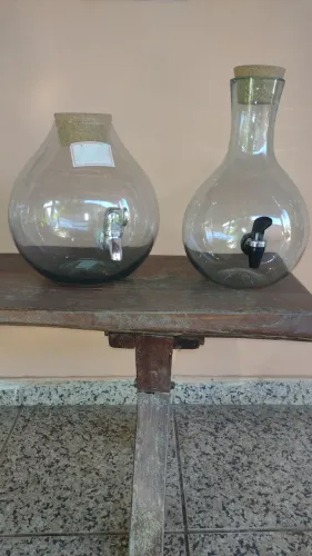 Garrafão de vidro 