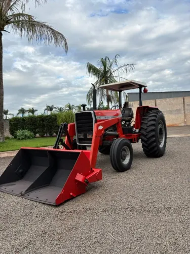 TRATOR MF 290 C/COMCHA  1987