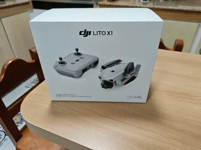 Drone Dji Lito X1 Combo Fly 15km Transmissão 03 Baterias (Lançamento 2026) Novo Garantia