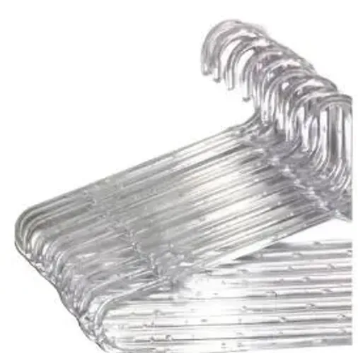 kit com 30 cabides de acrílico novos