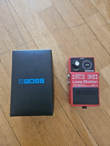 Pedal Guitarra e Baixo Boss loop station