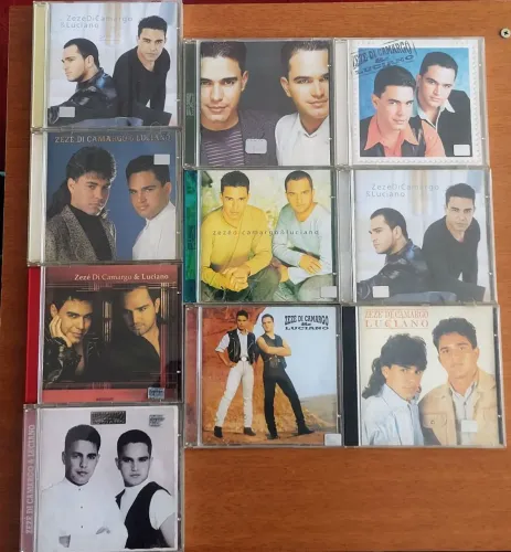 CDs Zezé de Camargo e Luciano