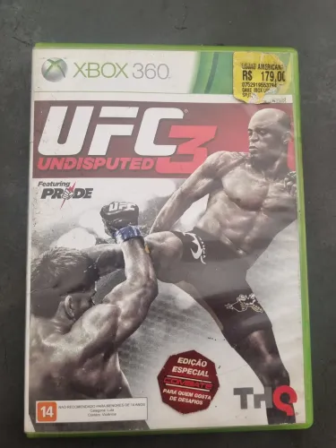 UFC 3 UNDISPUTED XBOX 360