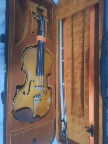 Violino Eagle VE-441 Regulado por Luthier + Cordas Thomastik + Kit Estudo Completo