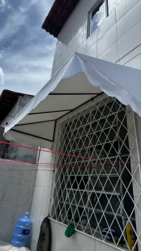 Toldo Branco Janela 