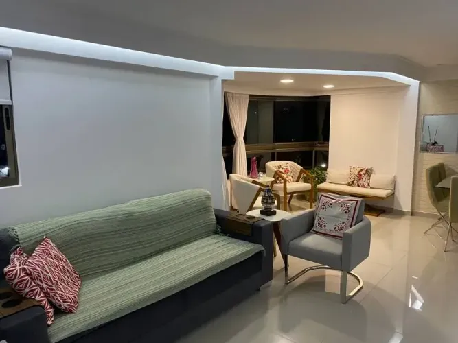 Apartamento com124m², 4 quartos, em Casa Forte - Recife - PE