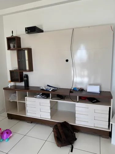 Raque móvel com led 