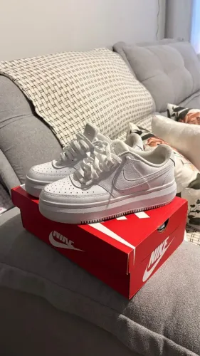 Tênis Nike Court Vision Alta Feminino (Branco) Tam 39