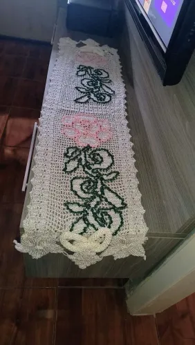Toalha trilho de mesa