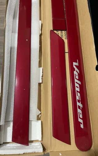 Kit par friso veloster vermelho