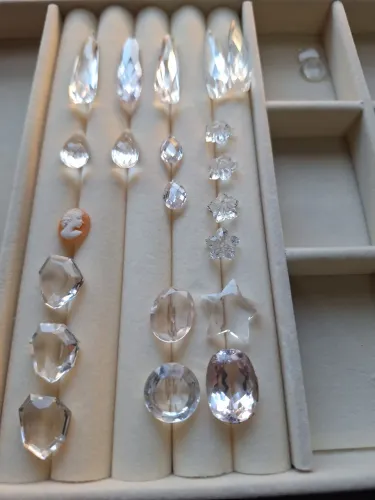 Pedras para joias estilo cristal