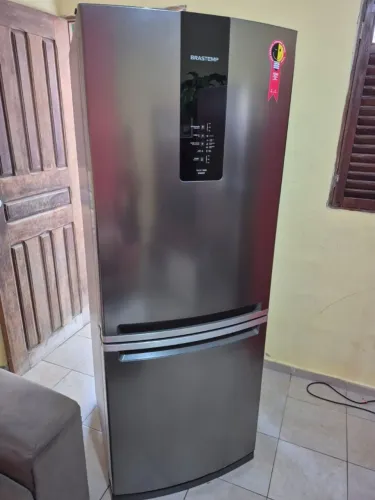 Geladeira Brastemp inverse inox frost free! Seminova 