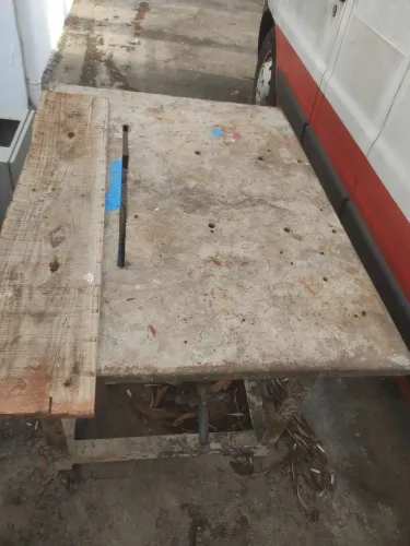 Mesa serra circular motor trifasico