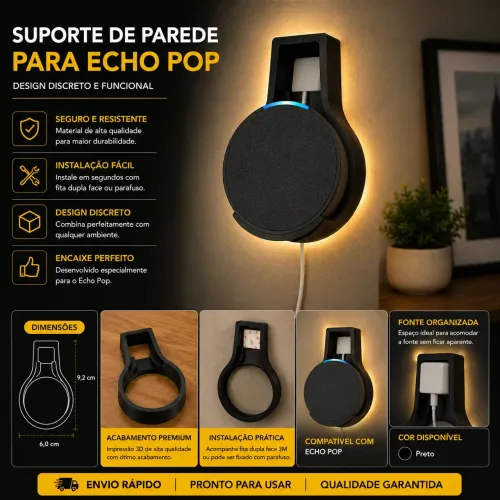 Suporte alexa echo pop