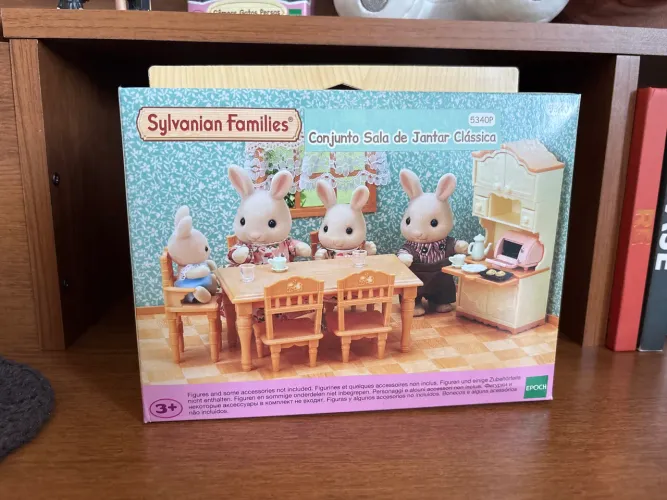 Sylvanian Families conjunto sala de jantar clássica 5340P