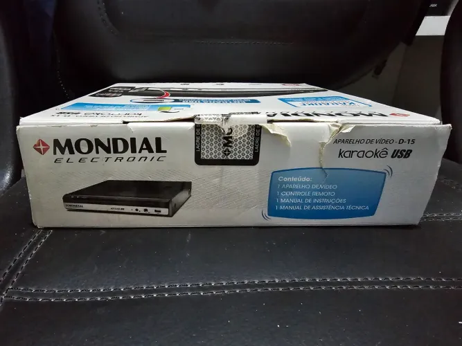 DVD KARAOKÊ MONDIAL D-15