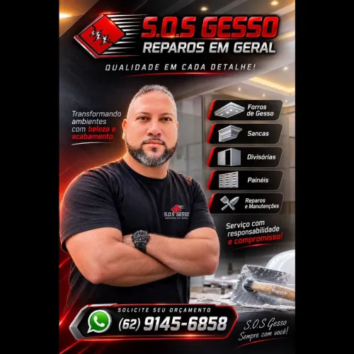 SOS gesso reparo em geral