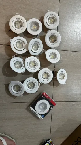 Spot Led Redondo Embutir 5w
