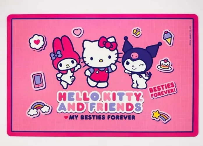 Conjunto com 4 Jogo Americano Hello Kitty Sanrio