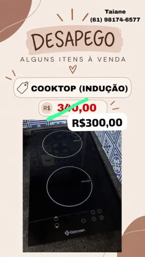 COOKTOP INDUÇÃO