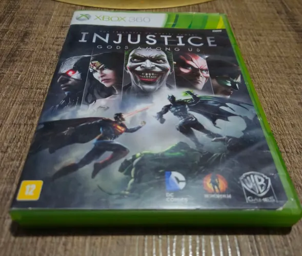 Injustice original xbox 360 funcionando normalmente 