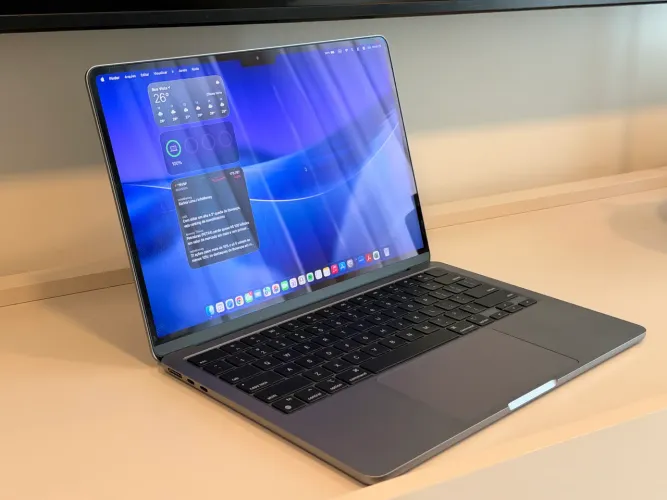 MacBook Air M2 Silver 13,6| Bateria 98% | Estado de novo