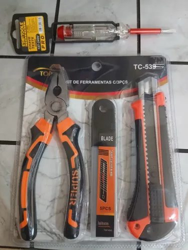 KIT FERRAMENTAS + CHAVE TESTE BRINDE