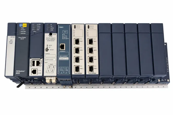 CLP GE FANUC PACSYSTEMS RX3i COMPLETO CPE305 PROFINET ETHERNET 12 SLOTS