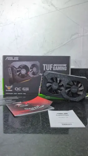 Placa de Video GTX 1660 Super Asus TUF 2 fans