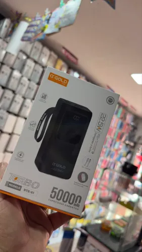 Power Bank 22.5w e 50.000mAh entrega rápida