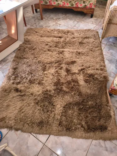 Vendo lindo tapete peludo marca shaggy felpudo de luxo