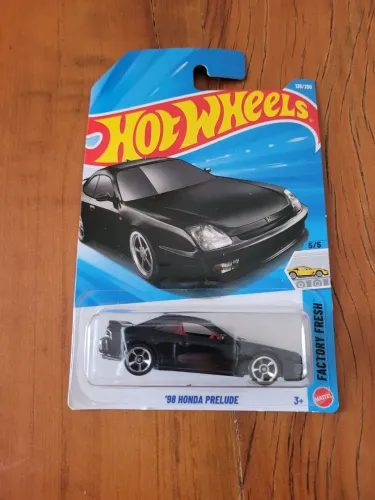 Hot Wheels - Honda Prelude - Preto 2026