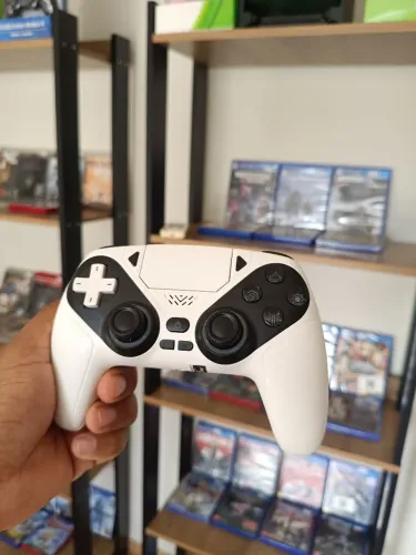 Controle Playstation 5 anti drift com Hall effect e padles