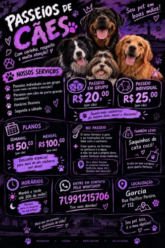 Passeio com cães