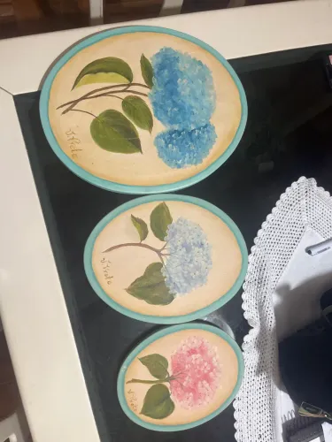 Lote com e três lindo quadro
