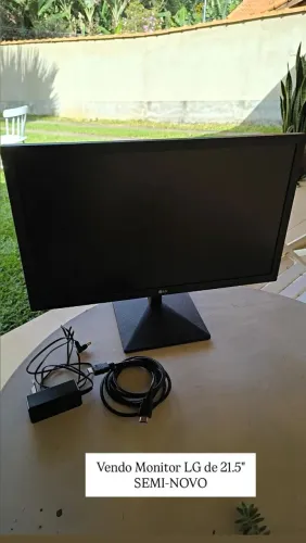 Vendo monitor LG de 21,5 polegadas 75hz