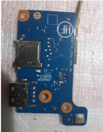 Placa Power (liga/desliga) - Samsung Book Np550 Xda 