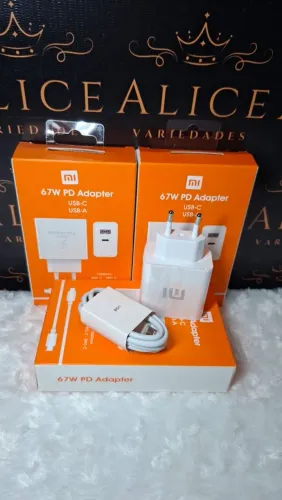 Carregador xiome 67w Tipo C 