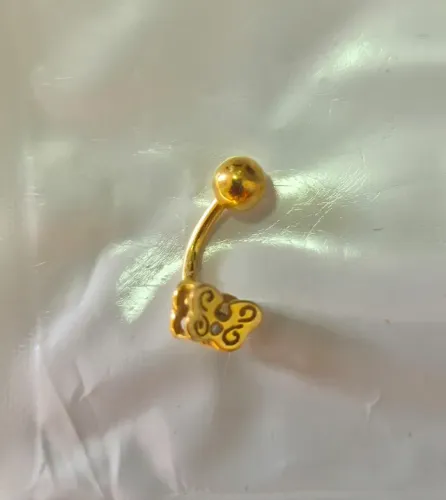 Piercing de Umbigo em Ouro 18K (750)