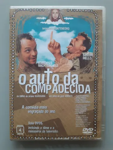 DVDs O Auto da Compadecida - Filme e Minissérie 