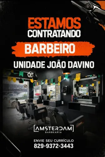 Vaga pra Barbeiro.
